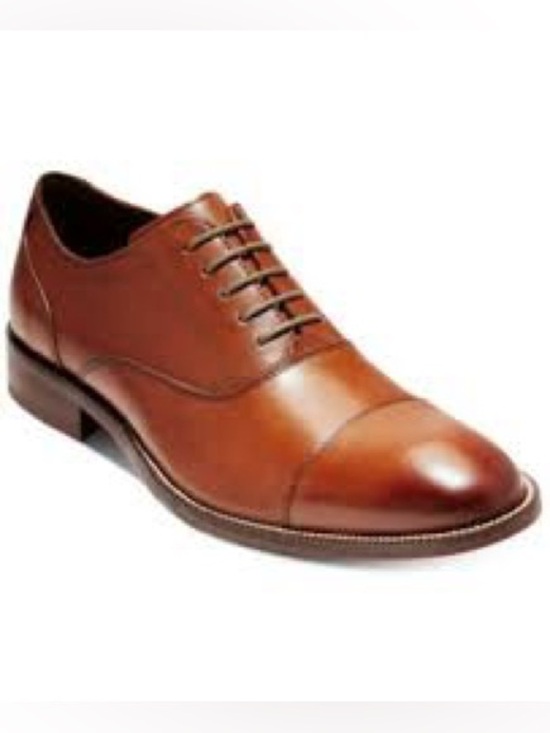 Cole Haan Other - Cole Haan Men’s Williams Cap Toe Oxford Loafers Shoes in Cognac Brown Size: 9.5M